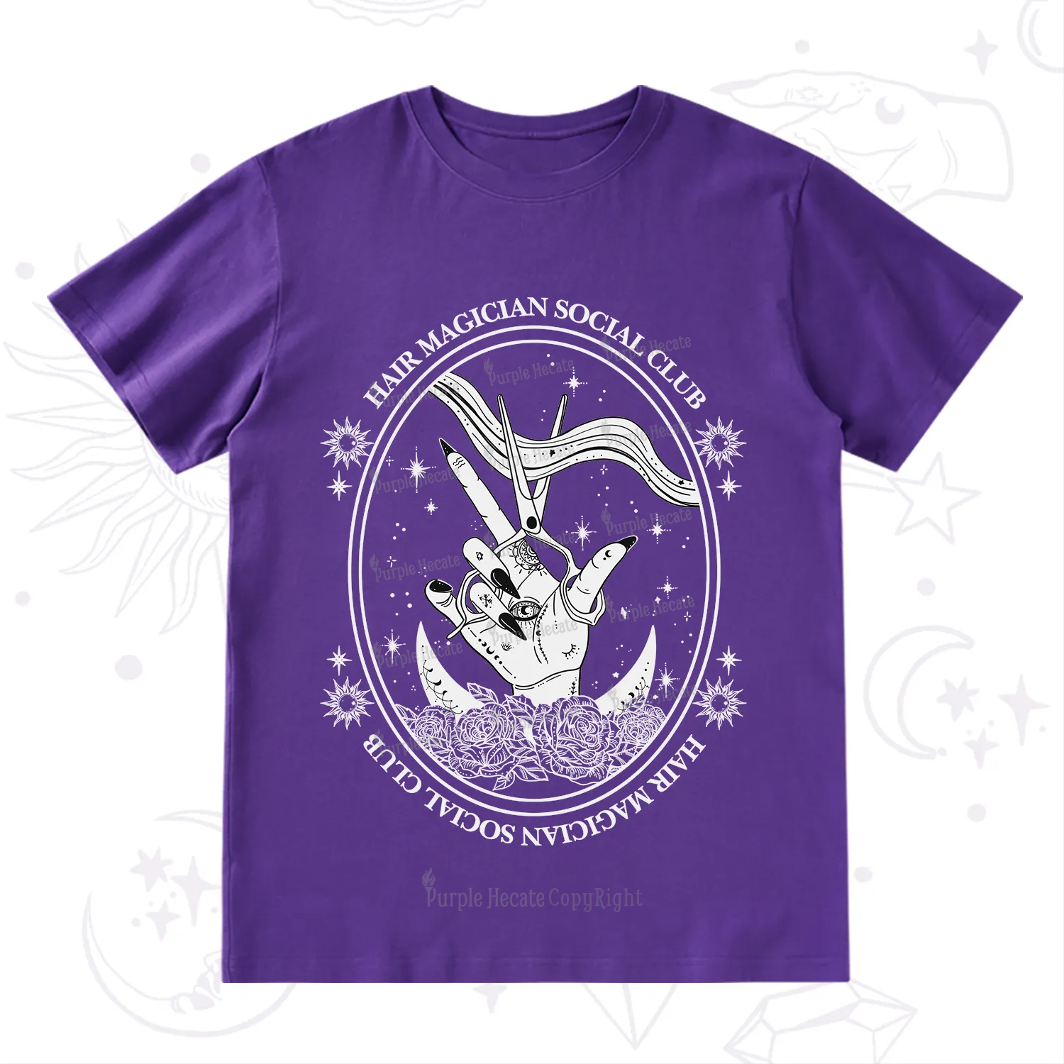 Purplehecate Hair Magician Social Club T-Shirt