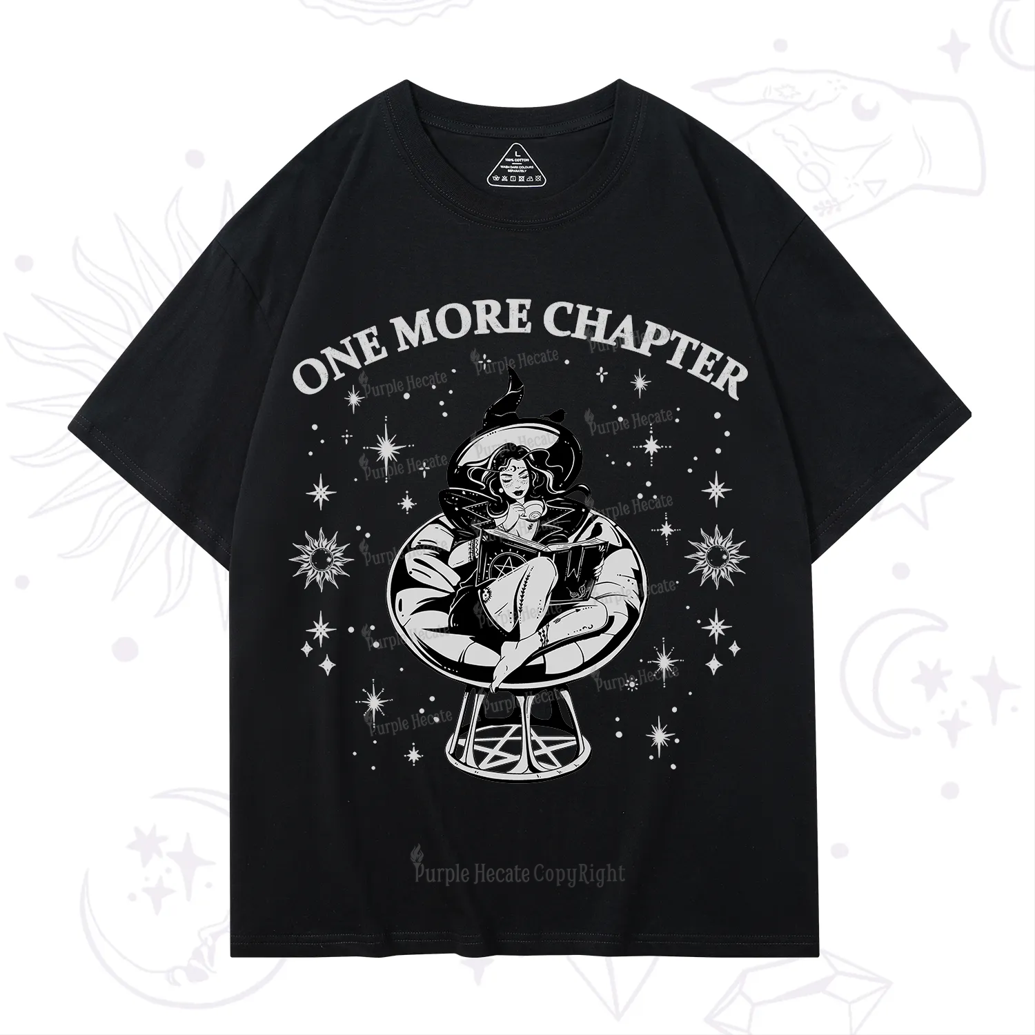 Purplehecate One More Chapter Books T-Shirt