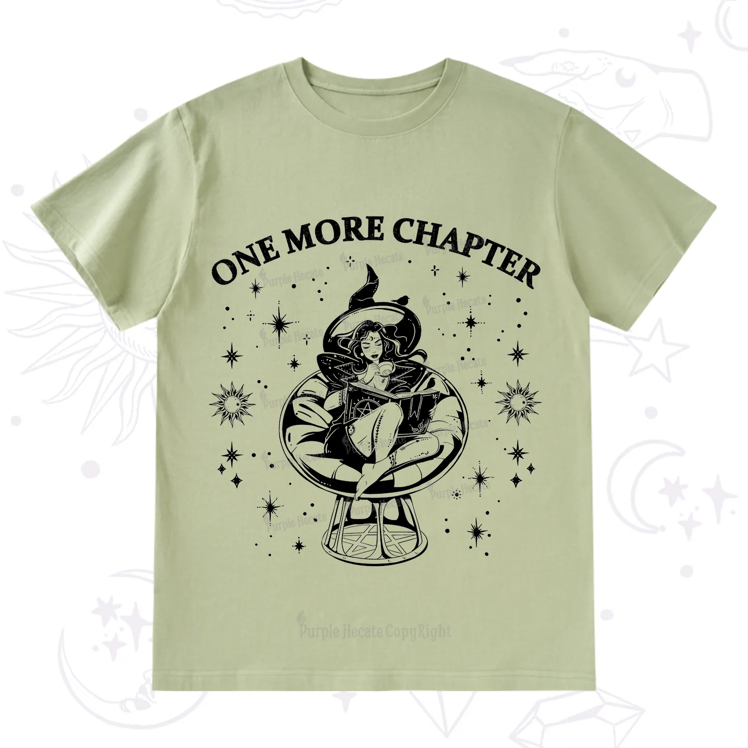 Purplehecate One More Chapter Books T-Shirt