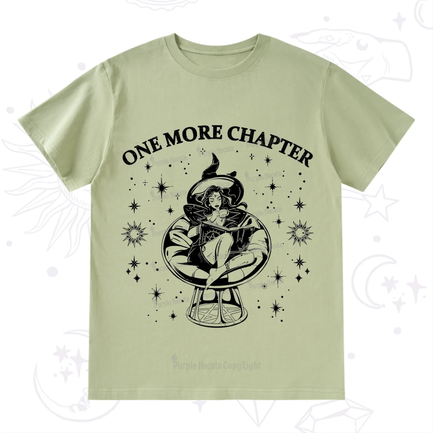Purplehecate One More Chapter Books T-Shirt