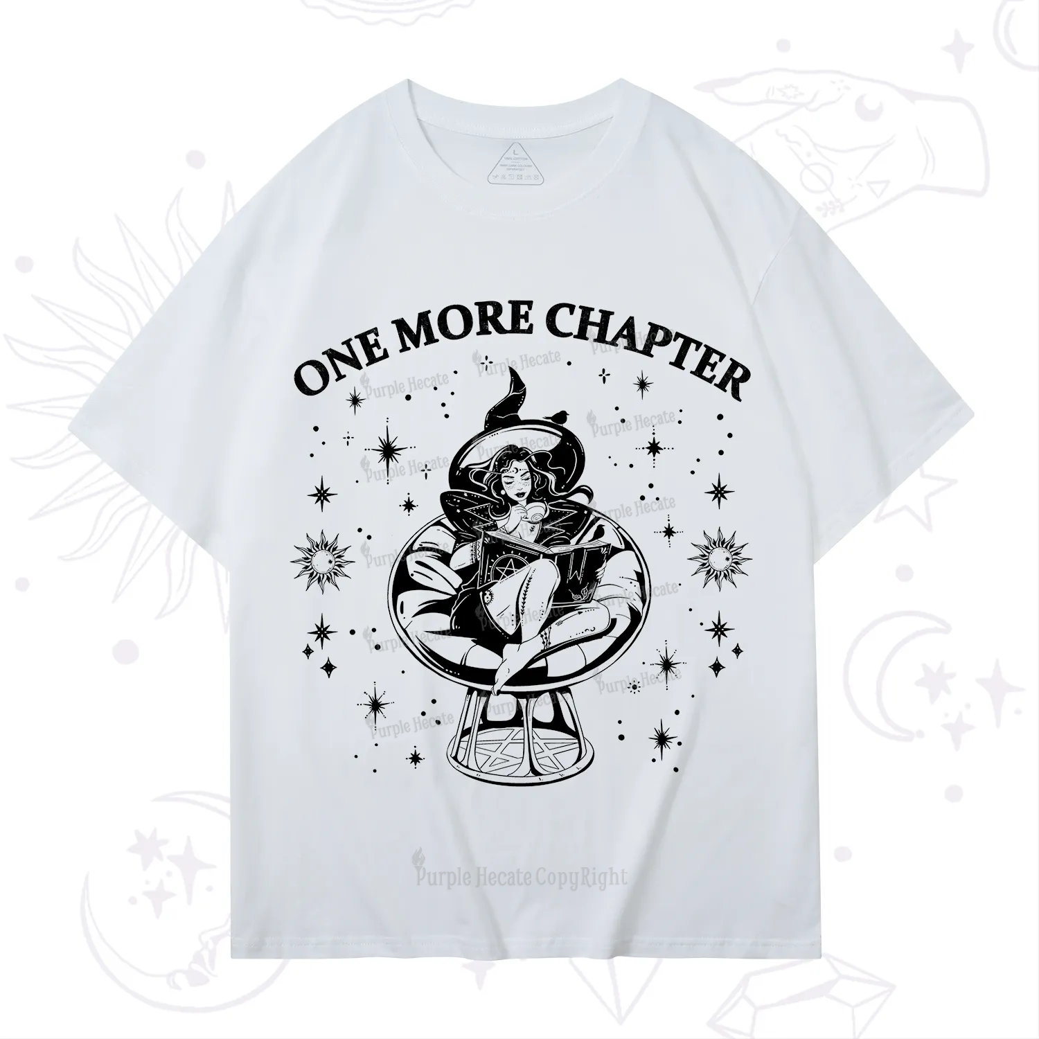 Purplehecate One More Chapter Books T-Shirt