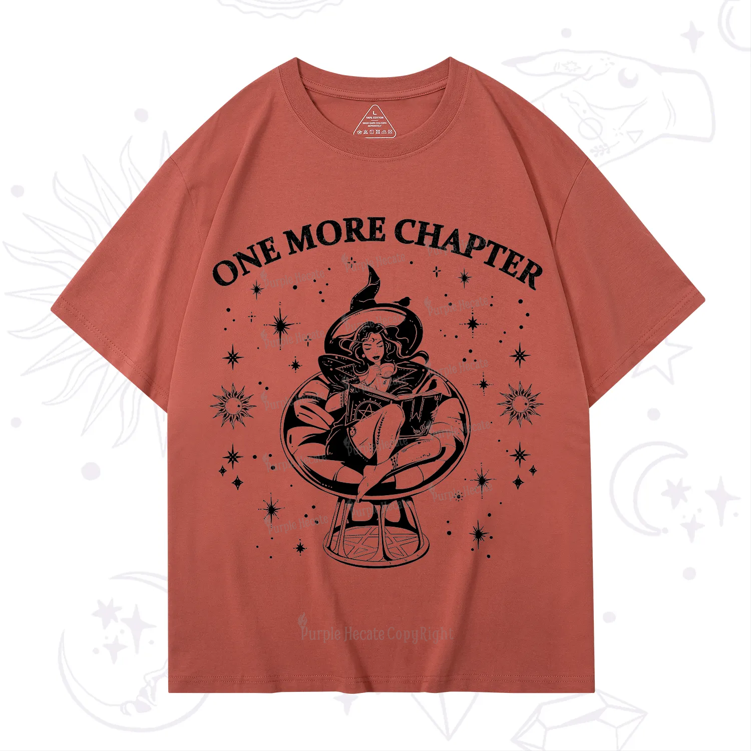 Purplehecate One More Chapter Books T-Shirt