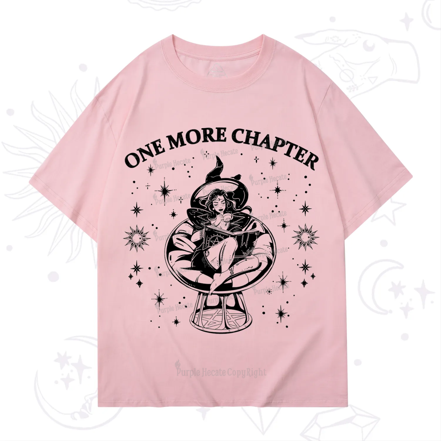 Purplehecate One More Chapter Books T-Shirt