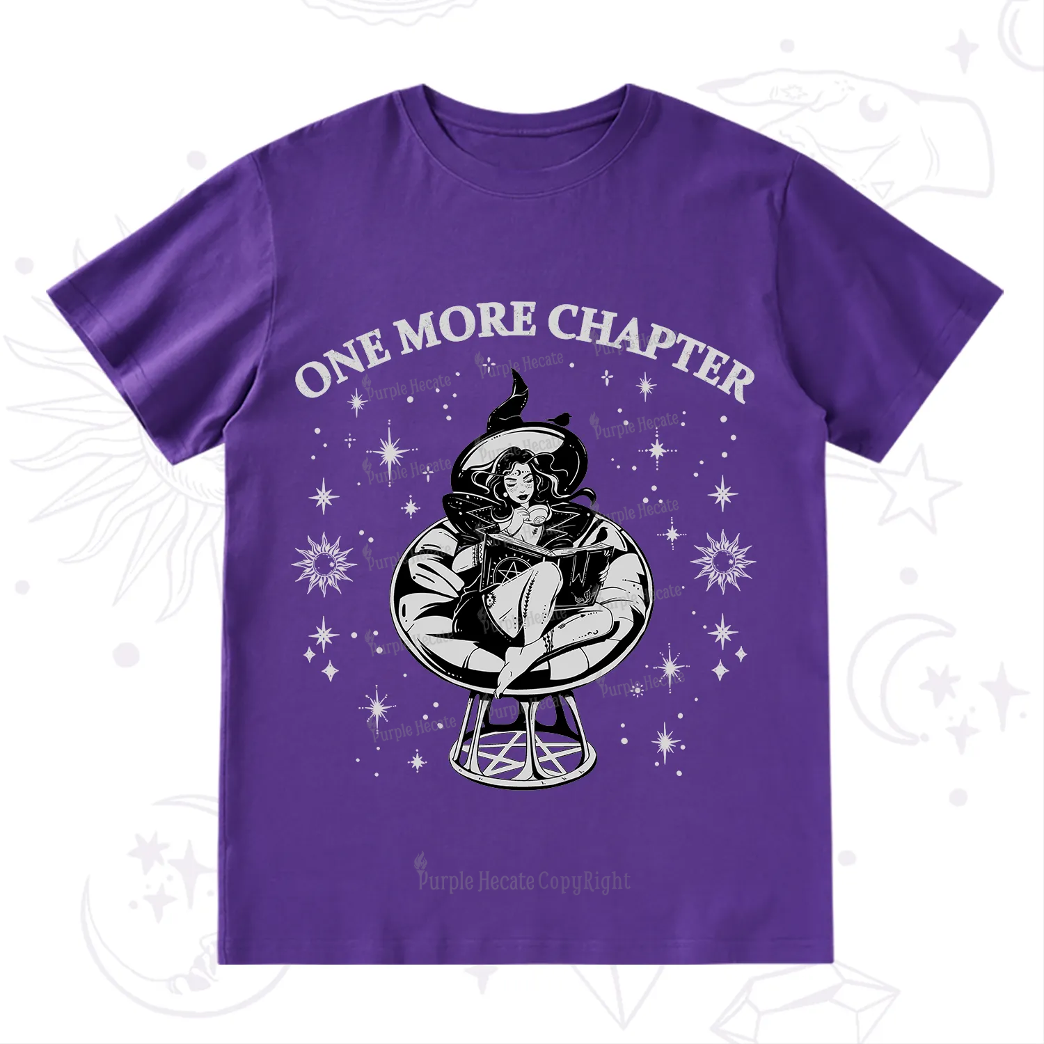 Purplehecate One More Chapter Books T-Shirt