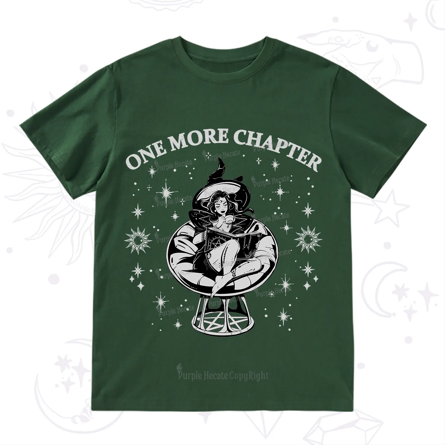 Purplehecate One More Chapter Books T-Shirt