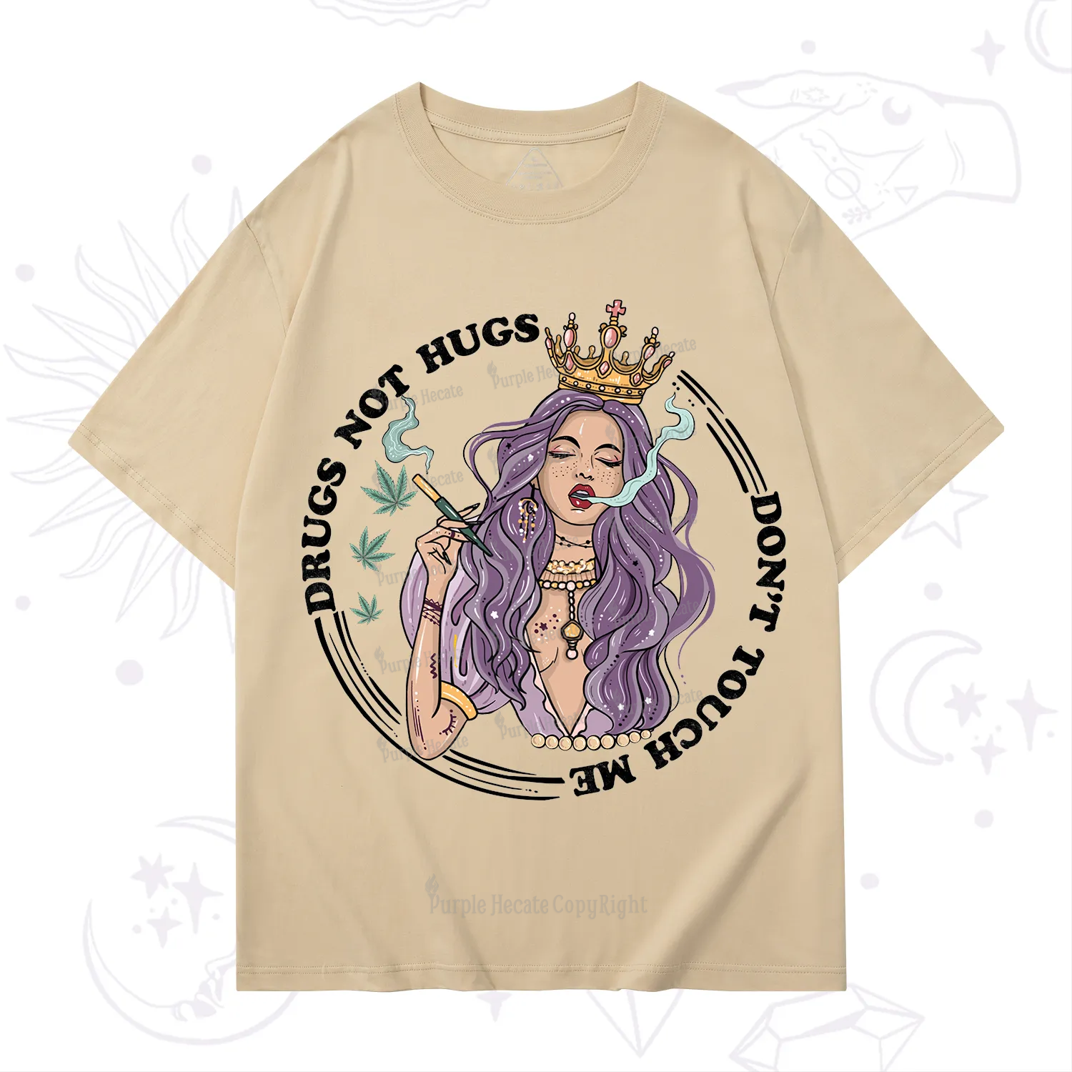 Purplehecate Weed Be Sarcastic T-Shirt