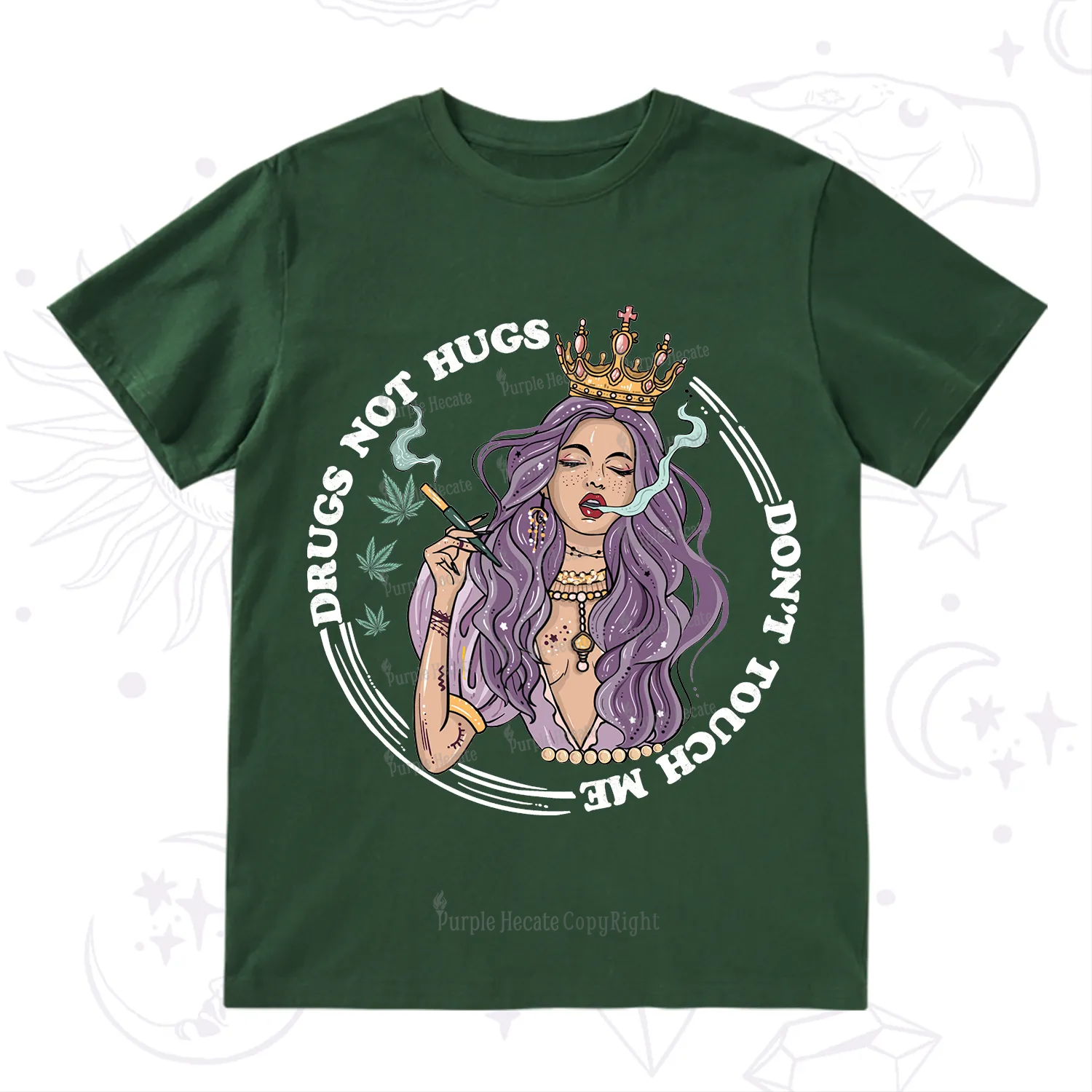 Purplehecate Weed Be Sarcastic T-Shirt