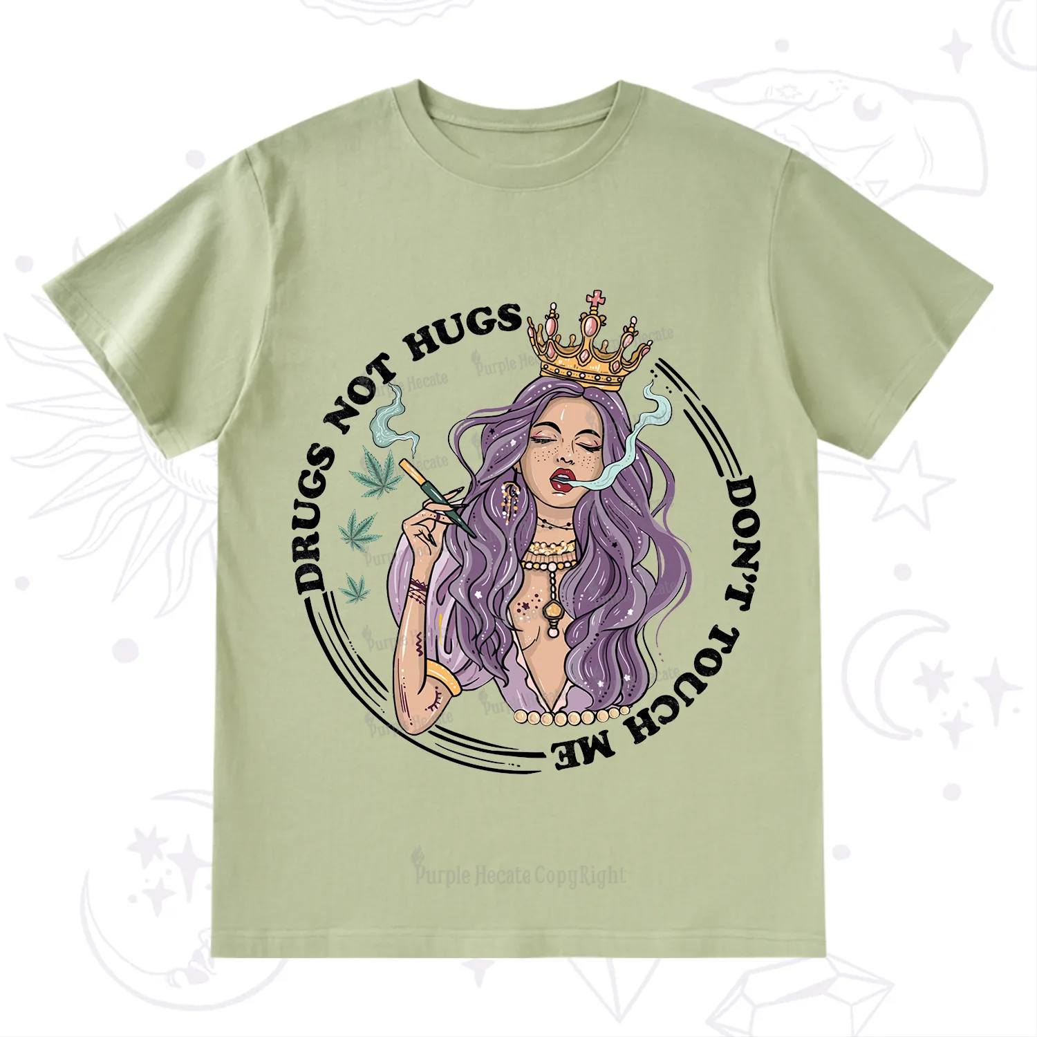 Purplehecate Weed Be Sarcastic T-Shirt