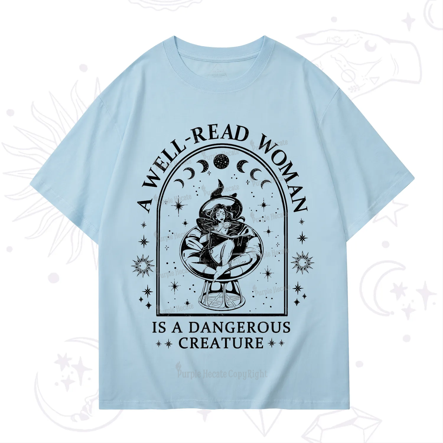 Purplehecate The Nurse Funny Tarot Card T-Shirt