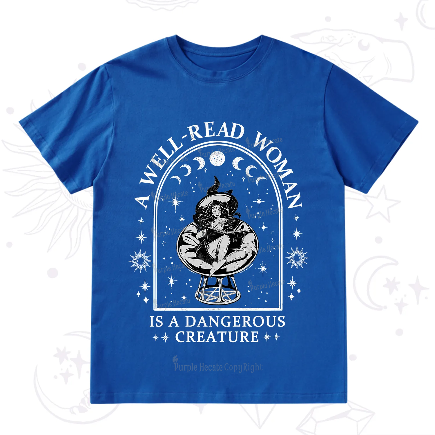 Purplehecate The Nurse Funny Tarot Card T-Shirt