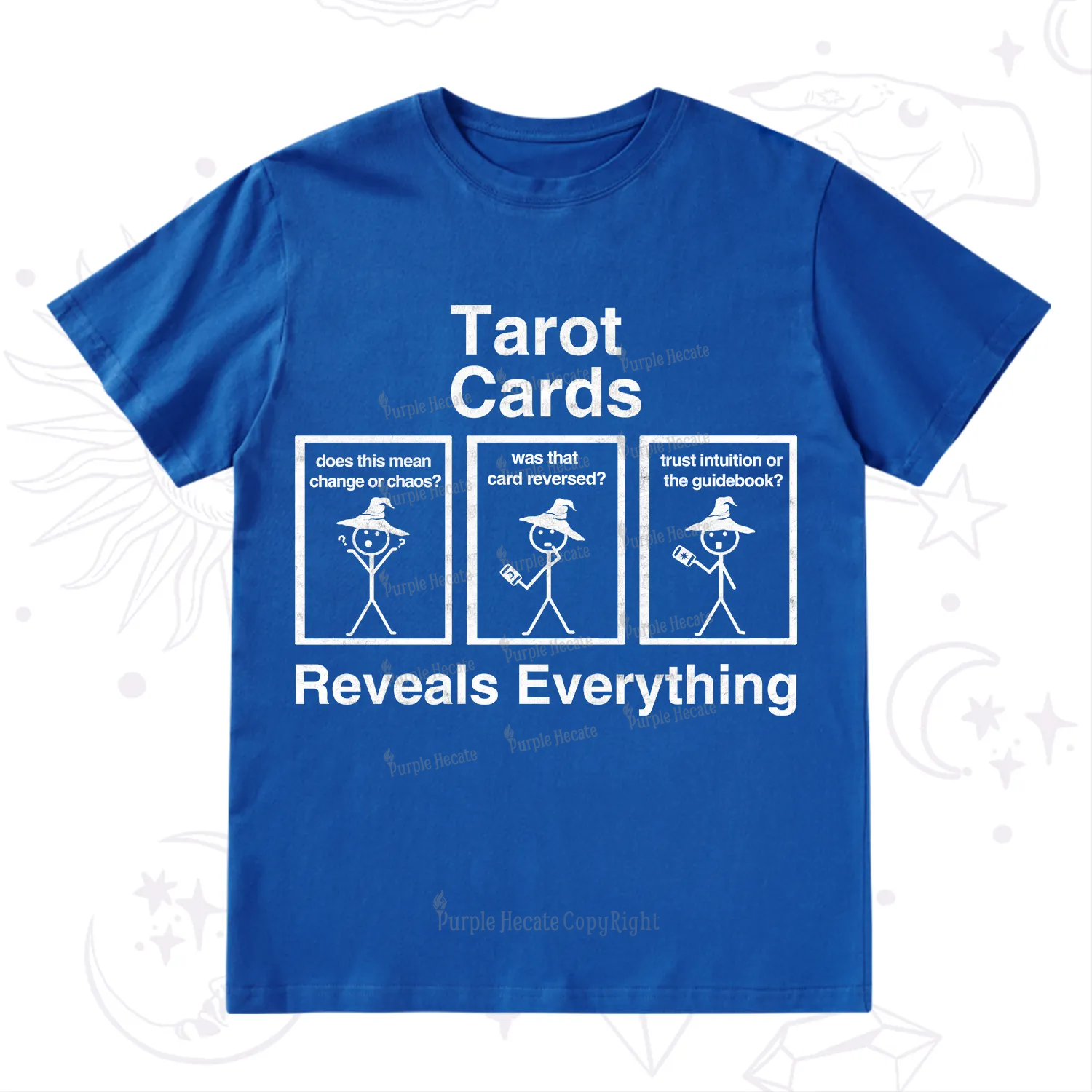 Purplehecate Tarot Card Reveals Everything T-Shirt