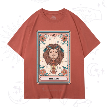 Purplehecate The Leo Tarot Card T-Shirt
