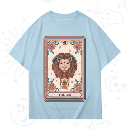 Purplehecate The Leo Tarot Card T-Shirt