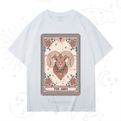 Purplehecate The Aries Tarot Card T-Shirt