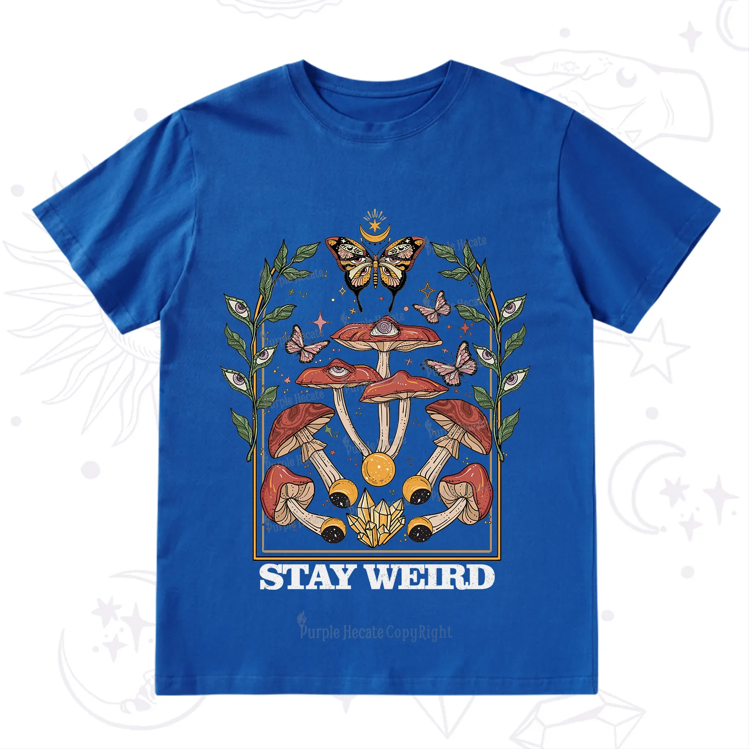Purplehecate Stay Weird T-Shirt