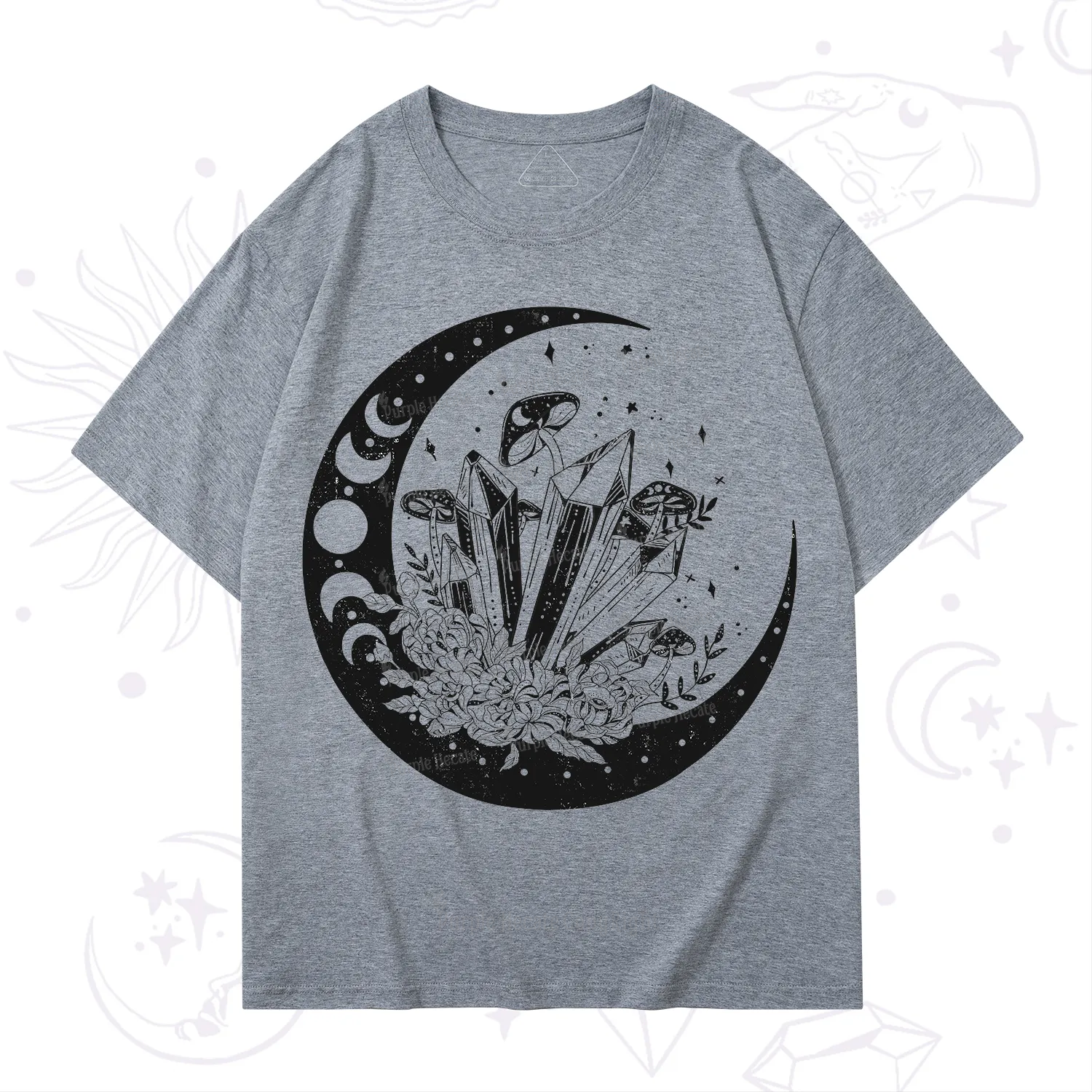 Purplehecate Moonshine and Crystal T-Shirt