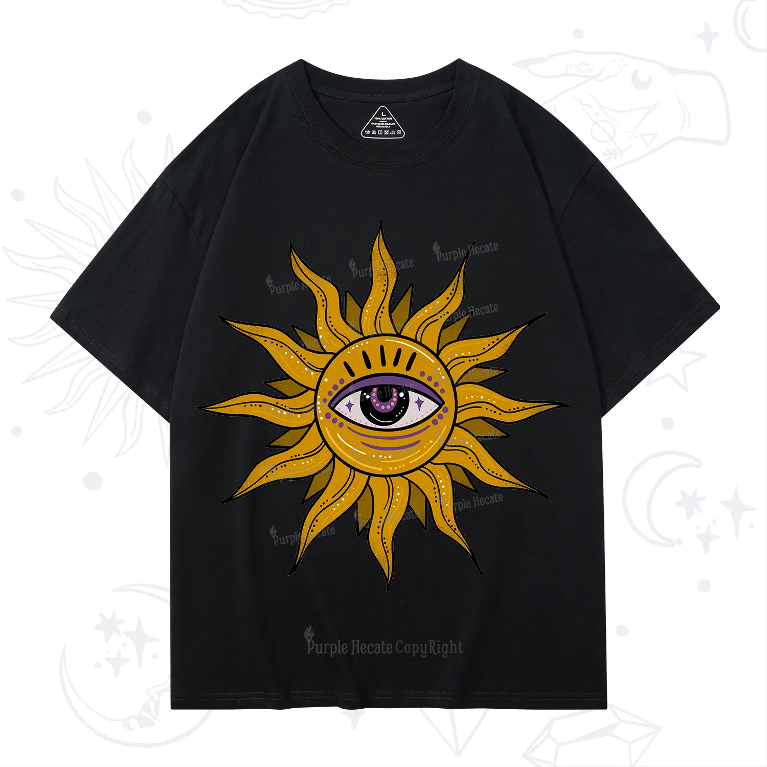 Purplehecate Eye of the Sun T-Shirt