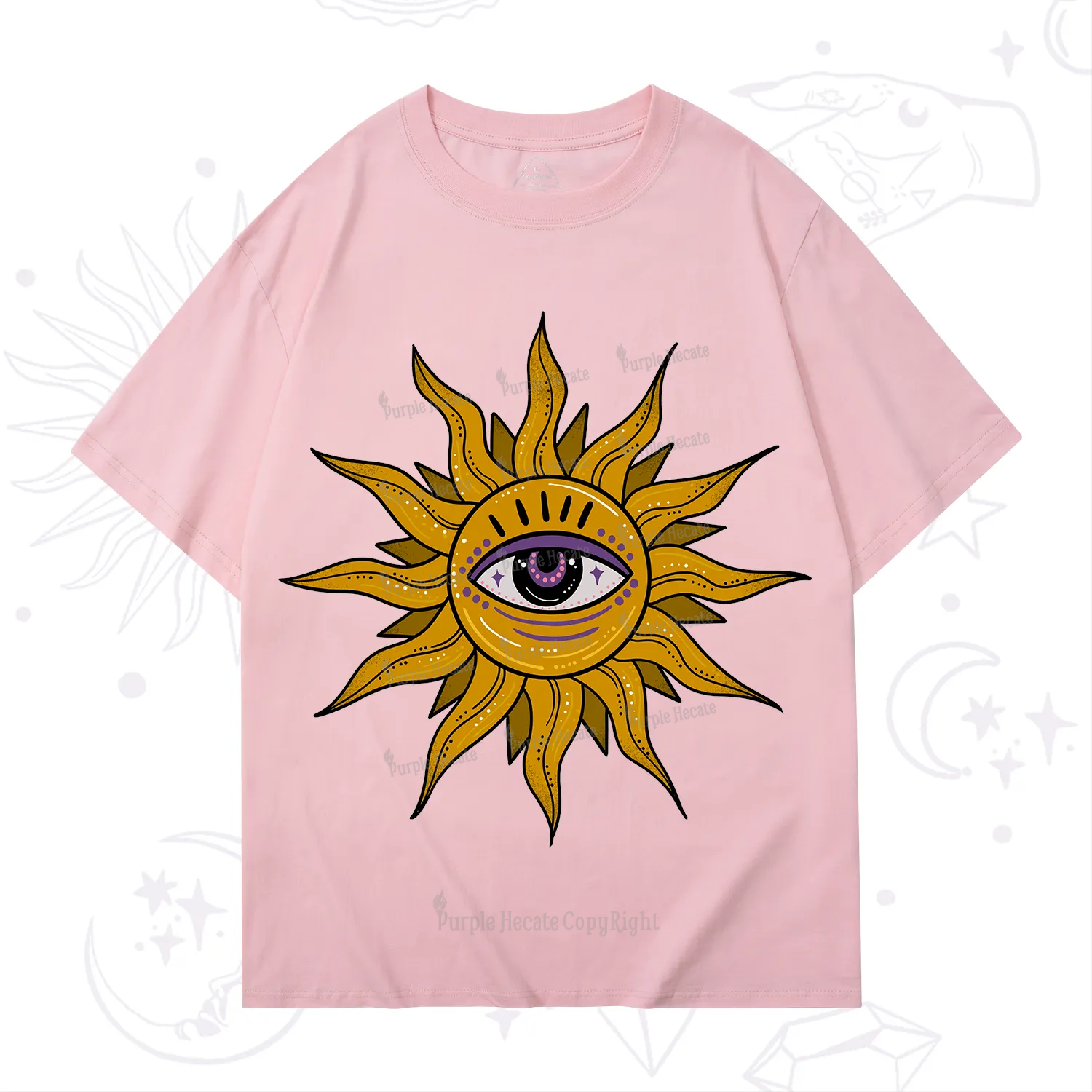 Purplehecate Eye of the Sun T-Shirt