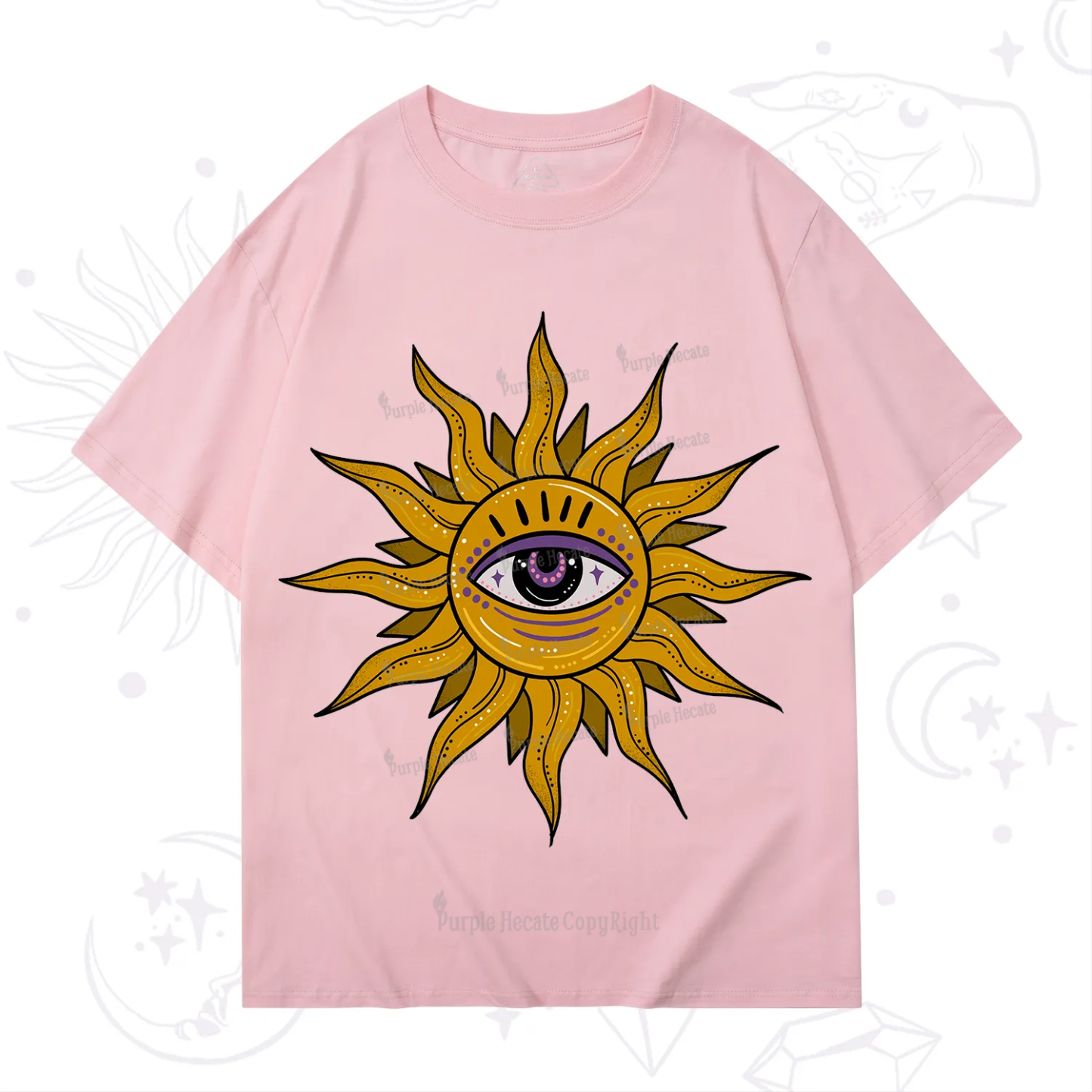Purplehecate Eye of the Sun T-Shirt
