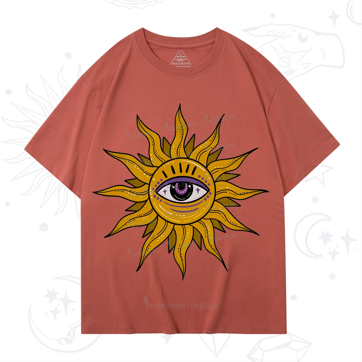Purplehecate Eye of the Sun T-Shirt
