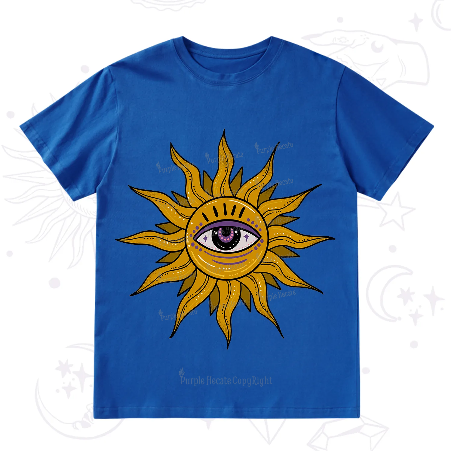 Purplehecate Eye of the Sun T-Shirt