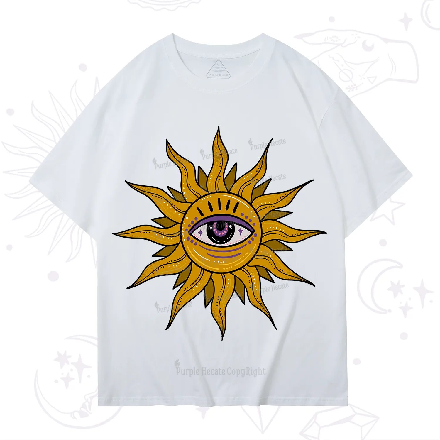 Purplehecate Eye of the Sun T-Shirt