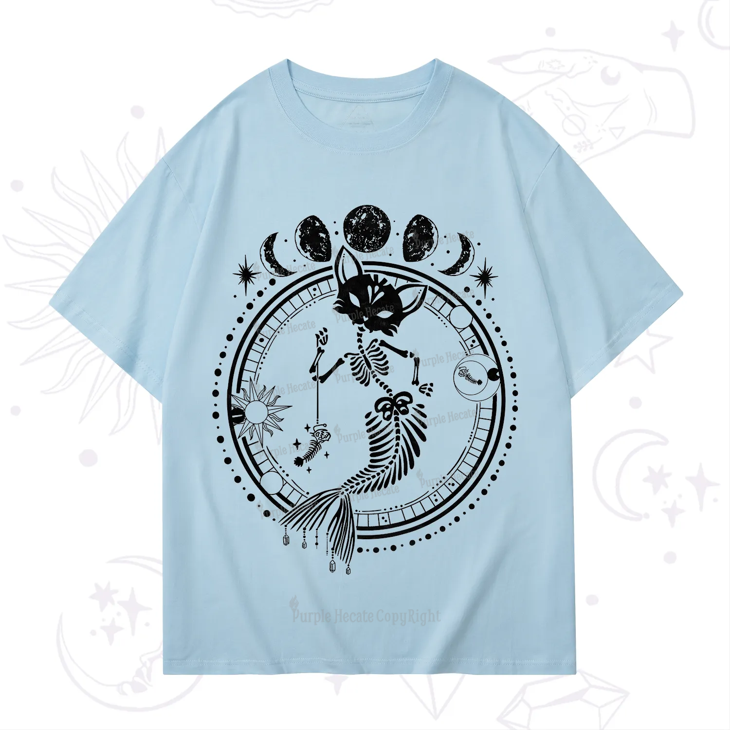 Purplehecate Purr-maid Prophecy T-Shirt