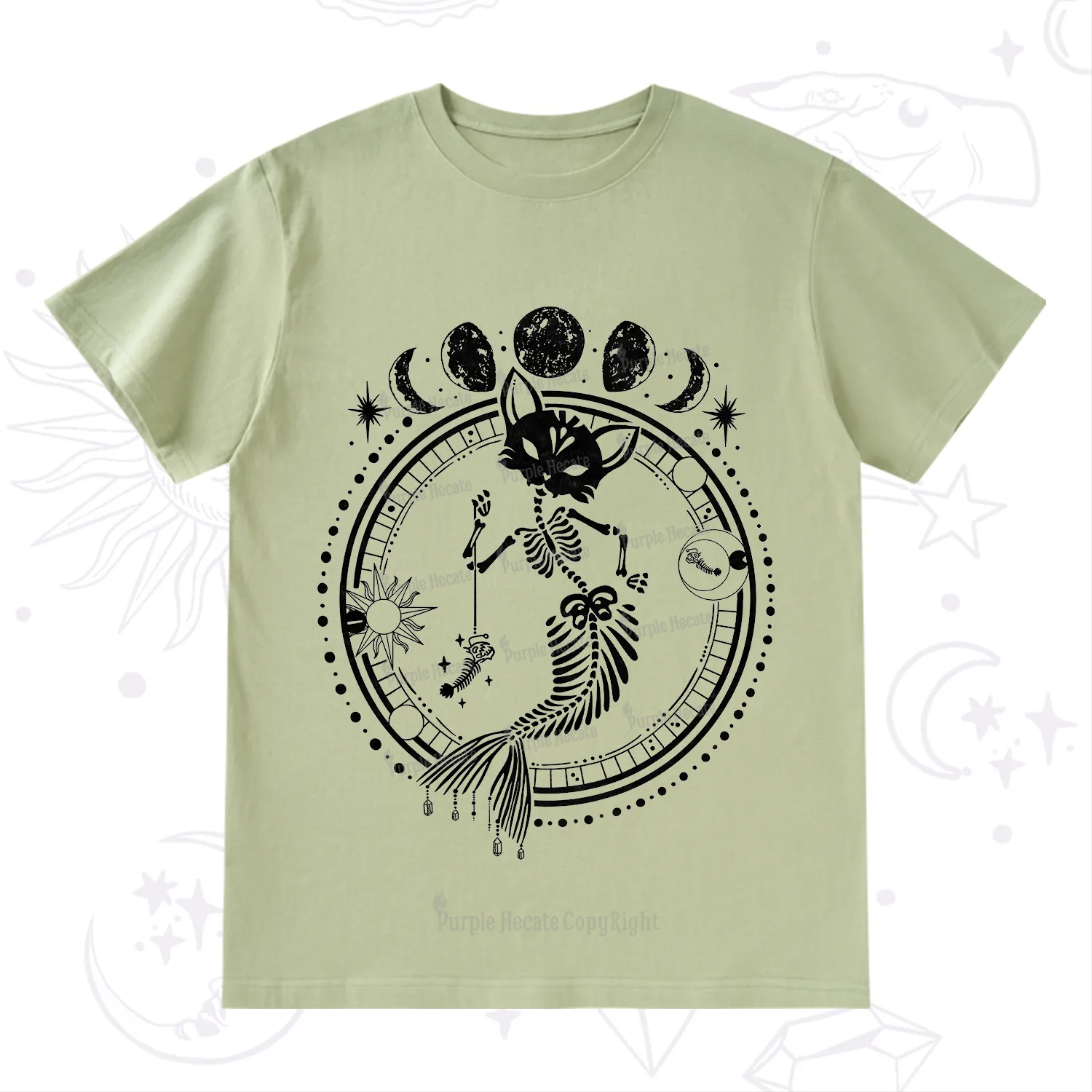 Purplehecate Purr-maid Prophecy T-Shirt