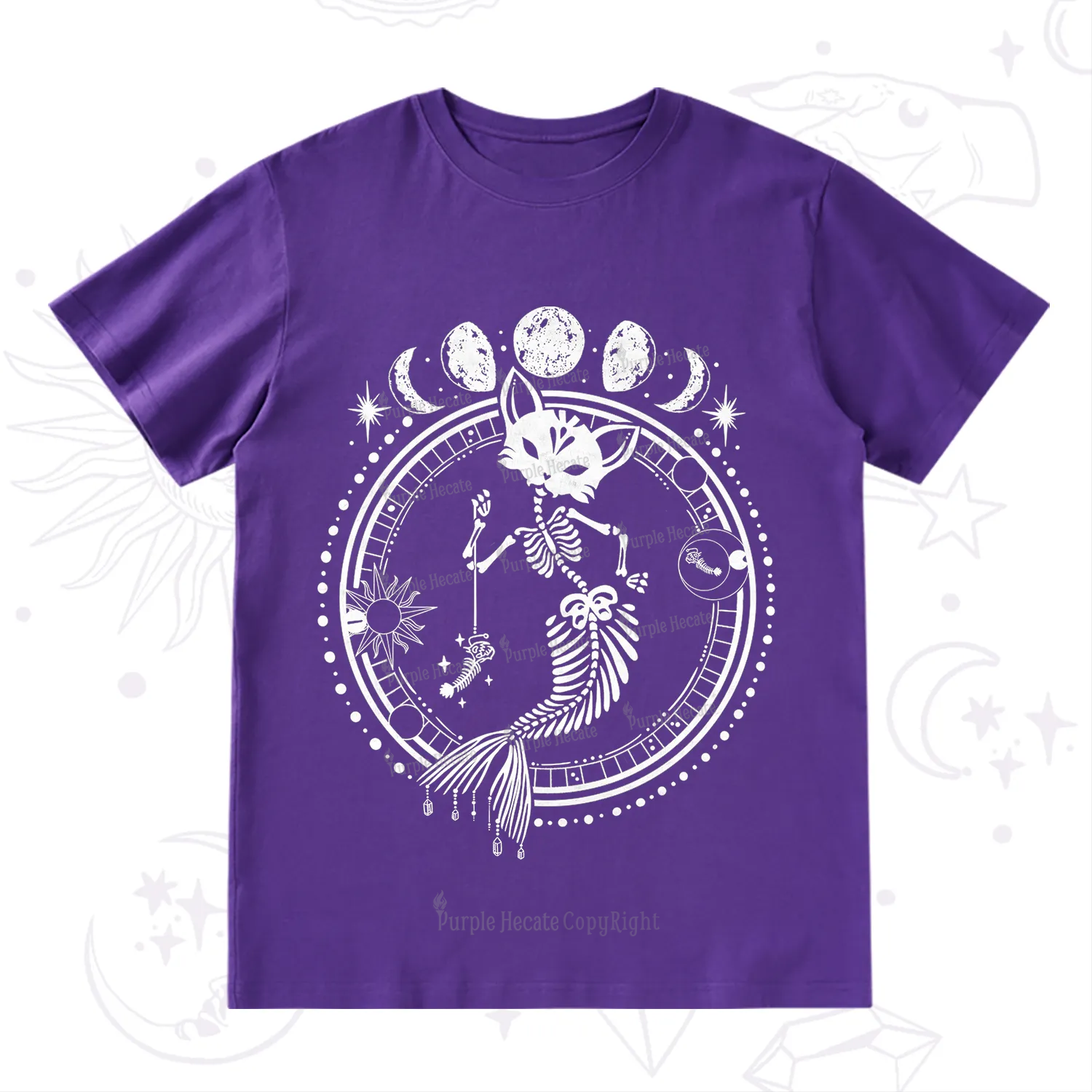 Purplehecate Purr-maid Prophecy T-Shirt