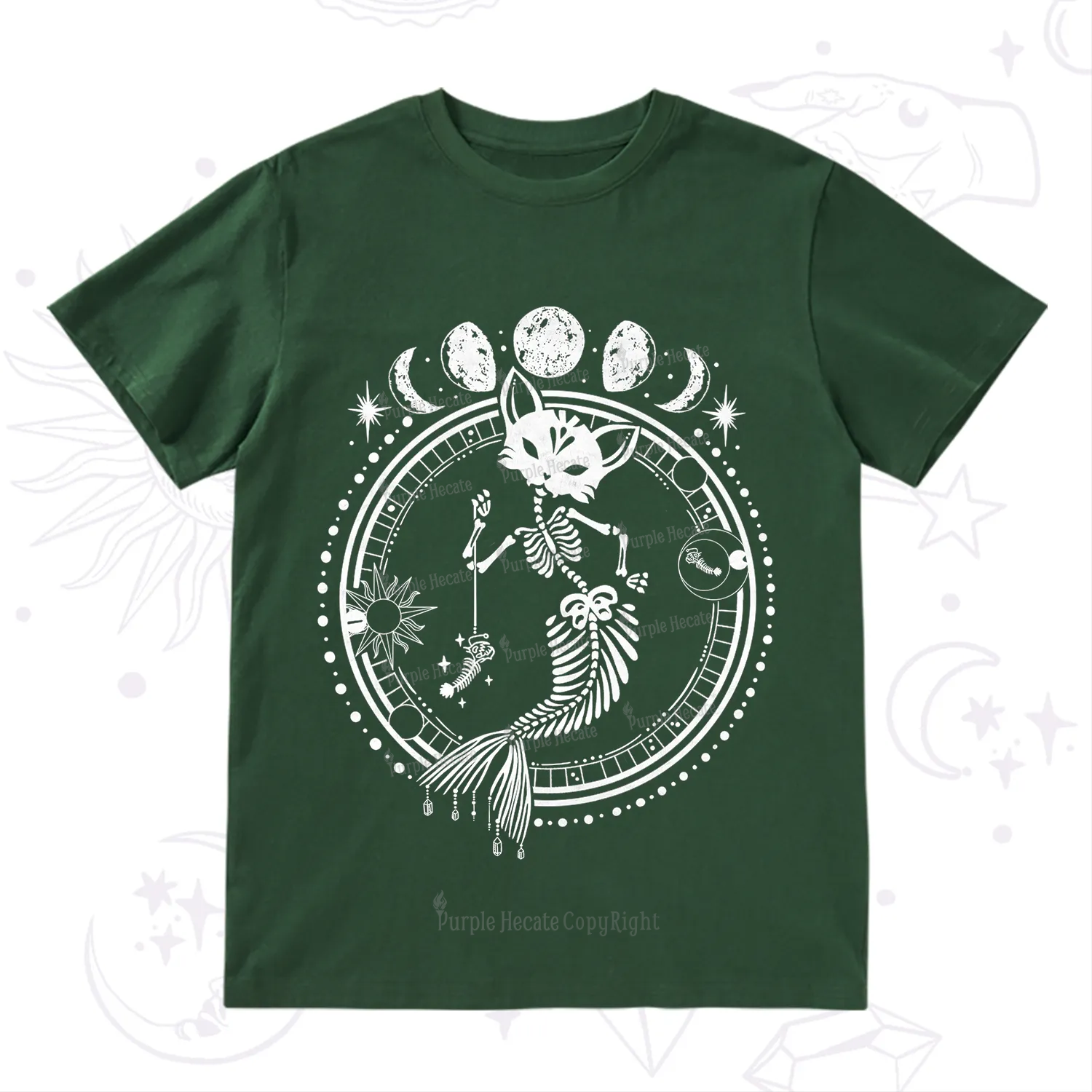 Purplehecate Purr-maid Prophecy T-Shirt