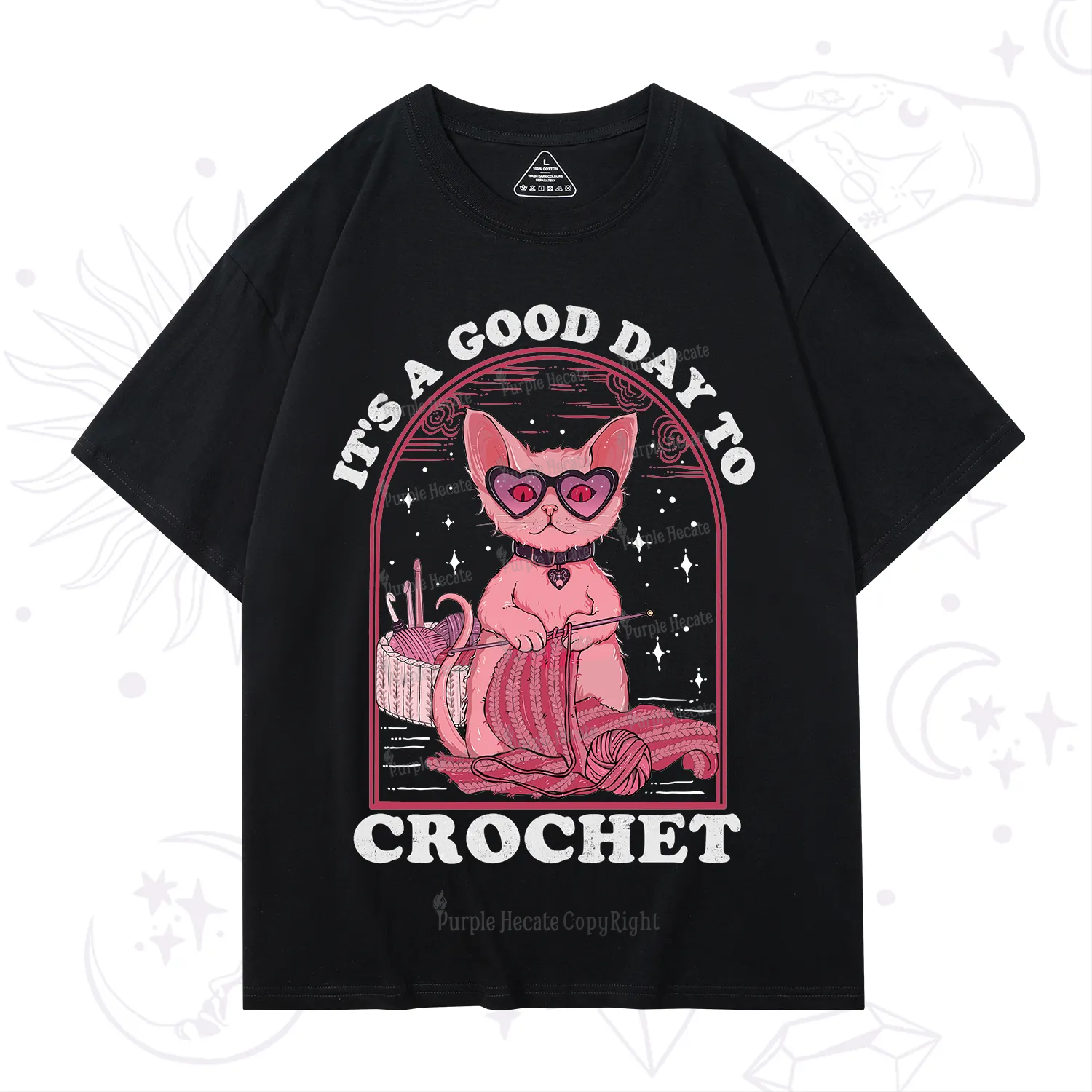 Purplehecate It's A Good Day To Crochet T-Shirt