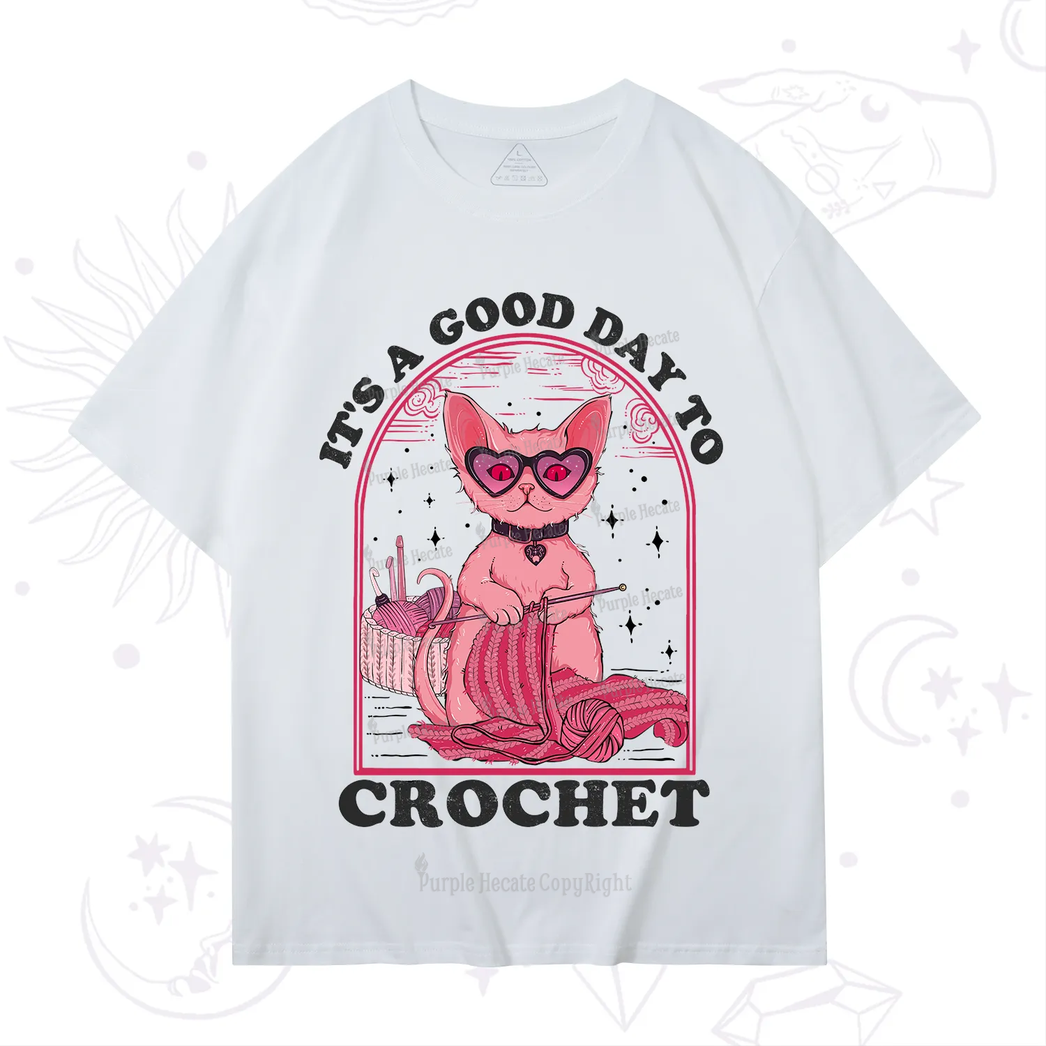 Purplehecate It's A Good Day To Crochet T-Shirt