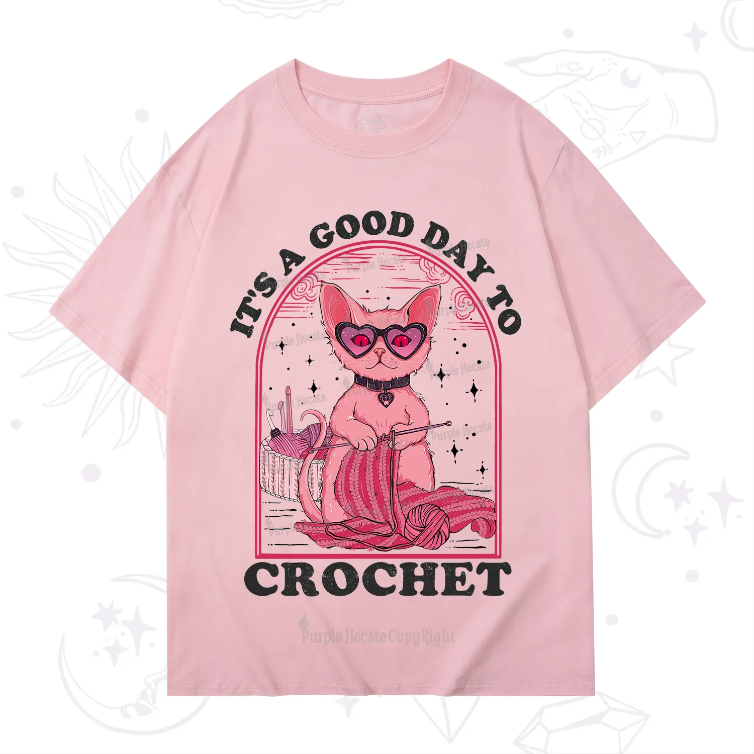 Purplehecate It's A Good Day To Crochet T-Shirt