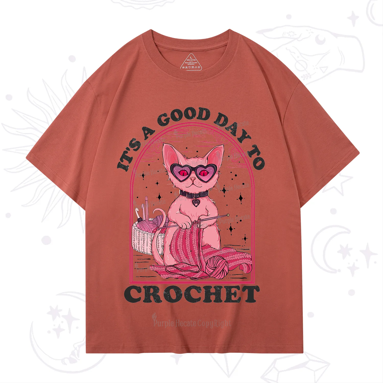Purplehecate It's A Good Day To Crochet T-Shirt