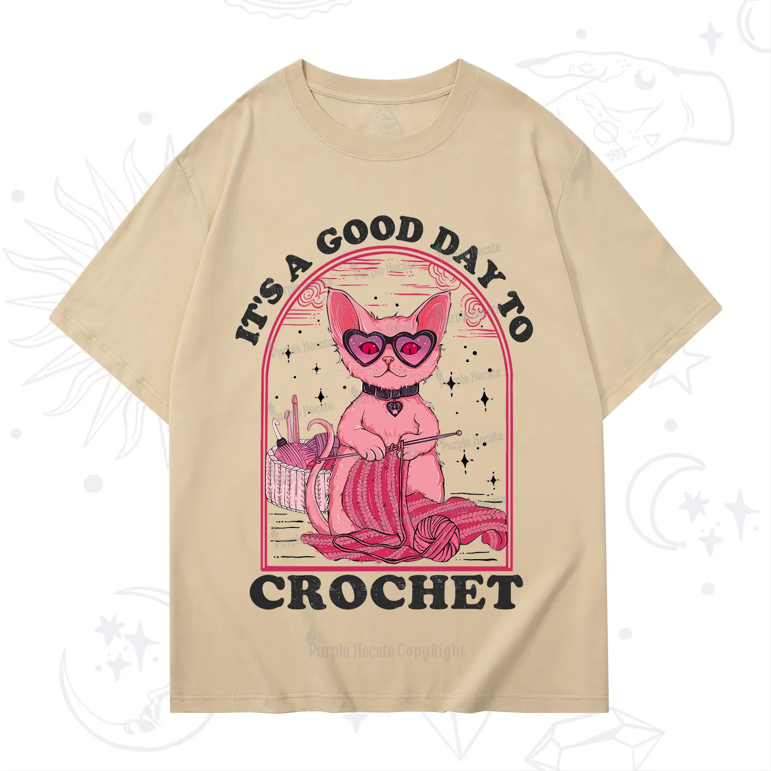Purplehecate It's A Good Day To Crochet T-Shirt