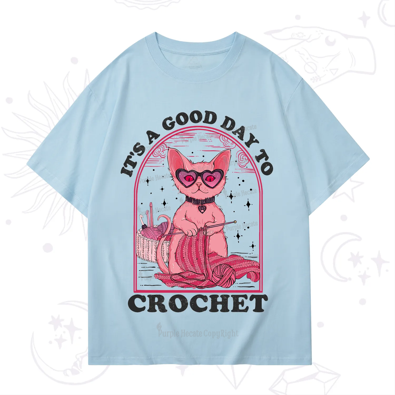 Purplehecate It's A Good Day To Crochet T-Shirt