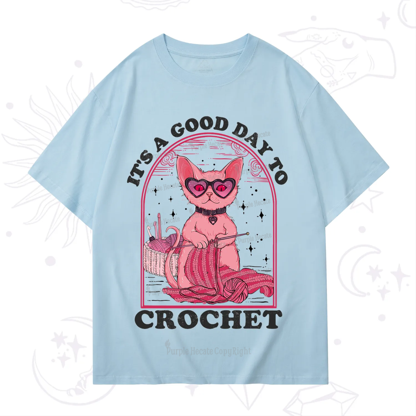 Purplehecate It's A Good Day To Crochet T-Shirt