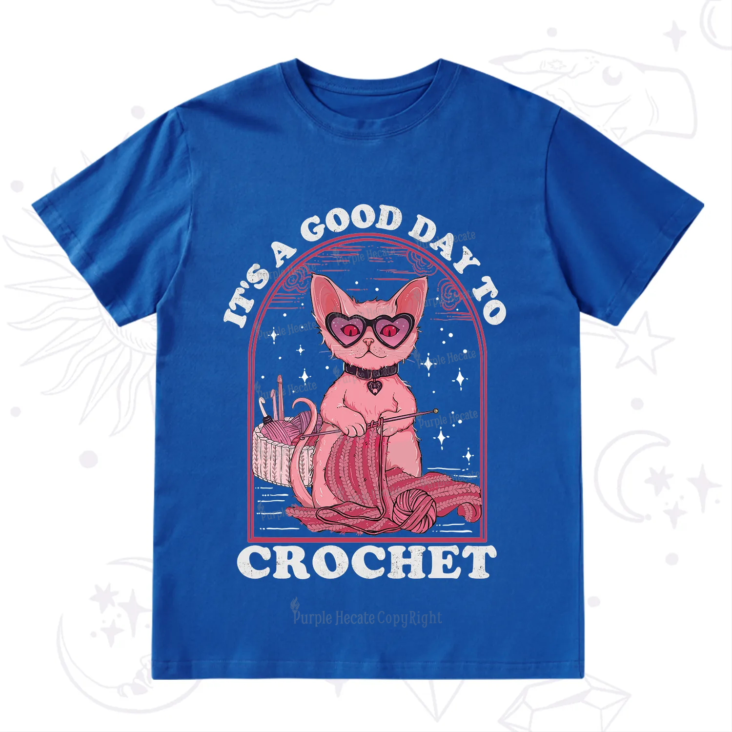 Purplehecate It's A Good Day To Crochet T-Shirt