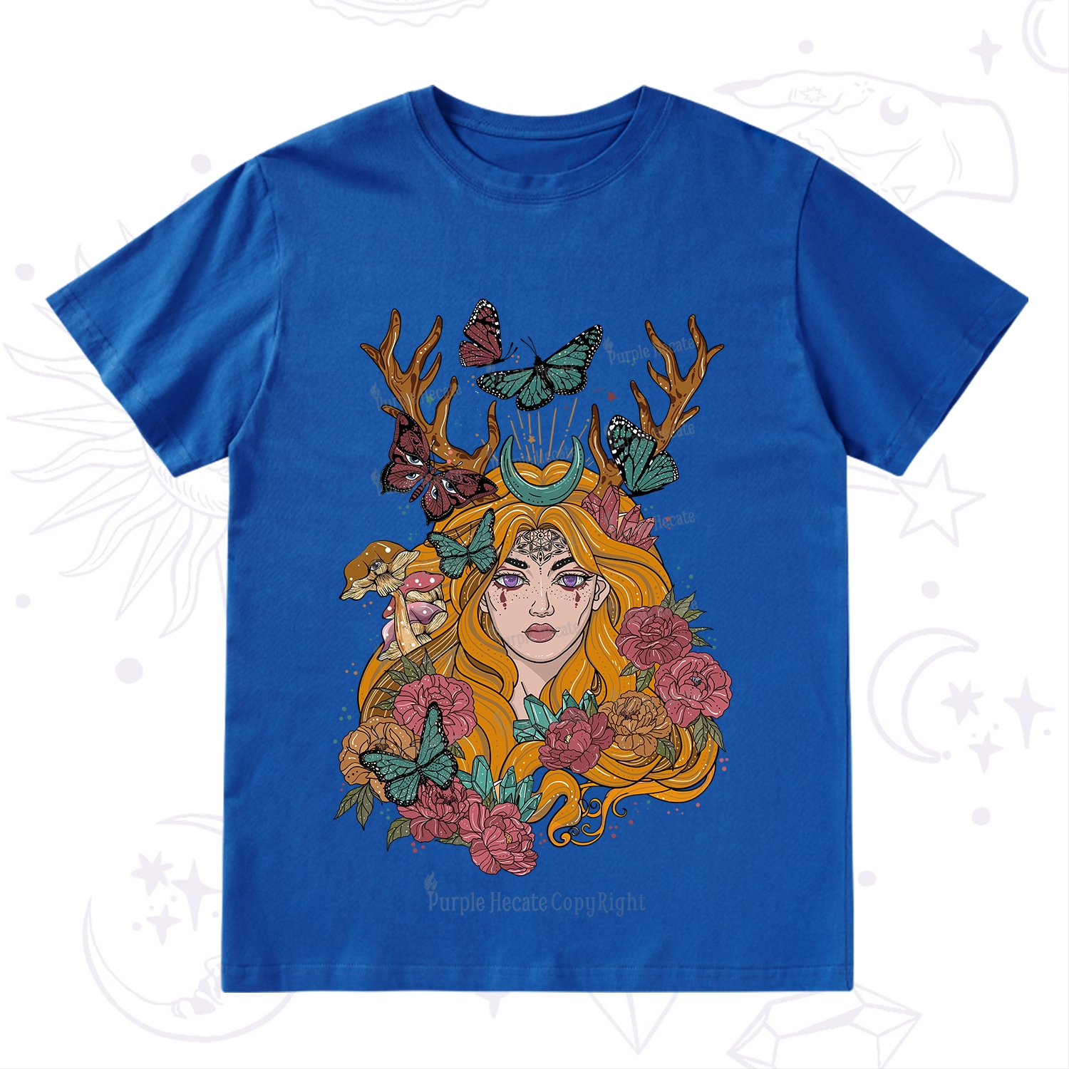 Purplehecate Butterfly Flutter T-Shirt