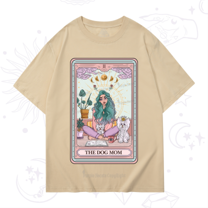 Purplehecate The Divine Dog Mom Tarot Card T-Shirt