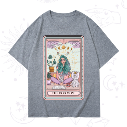Purplehecate The Divine Dog Mom Tarot Card T-Shirt