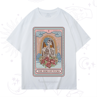 Purplehecate The Zero Of Fucks Tarot Card T-Shirt