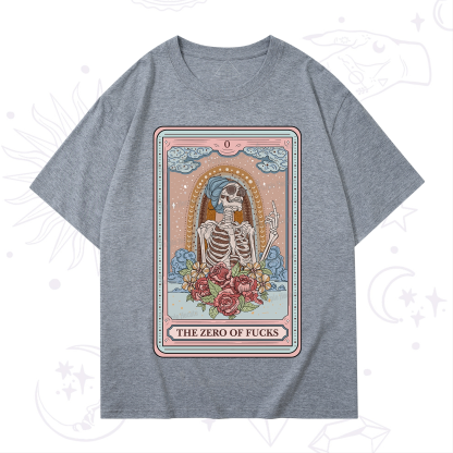 Purplehecate The Zero Of Fucks Tarot Card T-Shirt