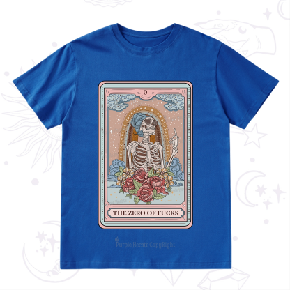 Purplehecate The Zero Of Fucks Tarot Card T-Shirt