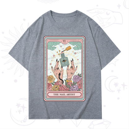 Purplehecate The Nail Artist Life Tarot T-Shirt