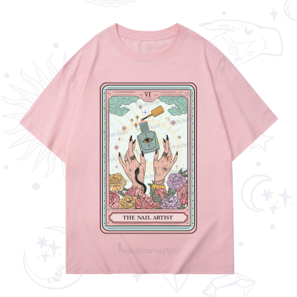 Purplehecate The Nail Artist Life Tarot T-Shirt