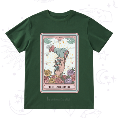 Purplehecate The Hair Dryer Life Tarot T-Shirt