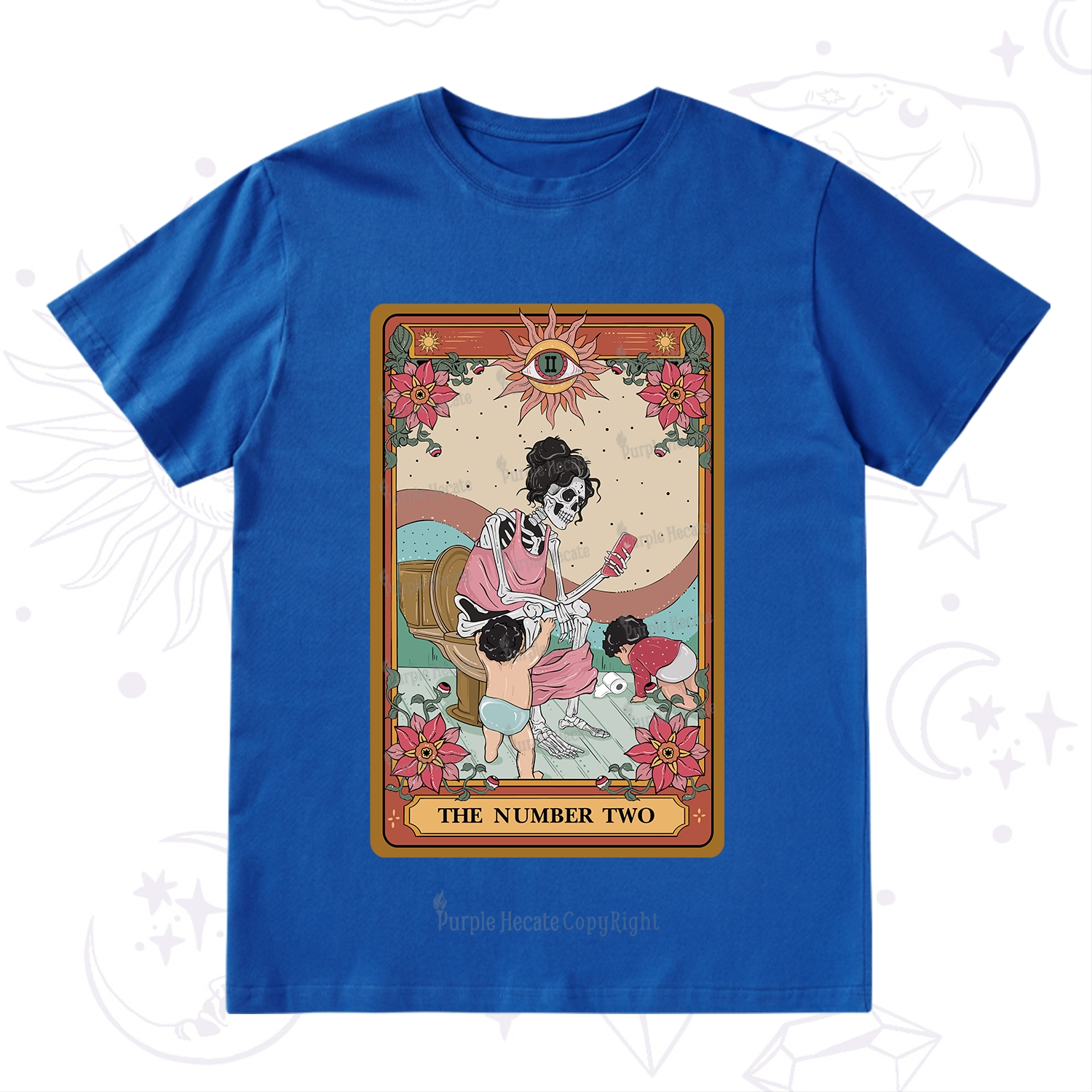 Purplehecate The Number Two Tarot T-Shirt
