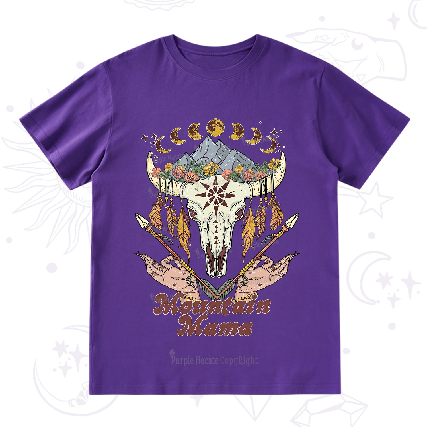 Purplehecate Mountain Mama T-Shirt