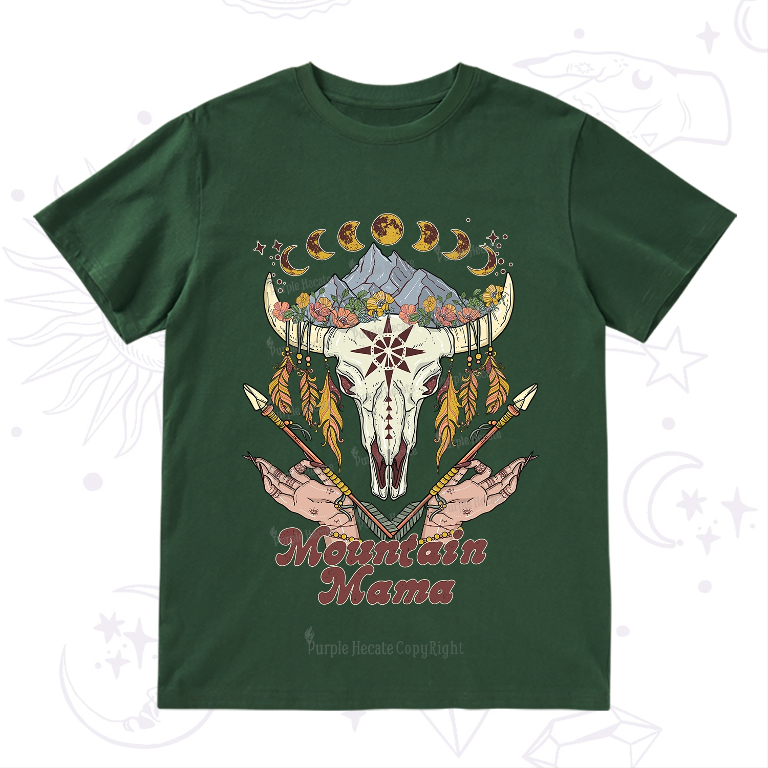 Purplehecate Mountain Mama T-Shirt
